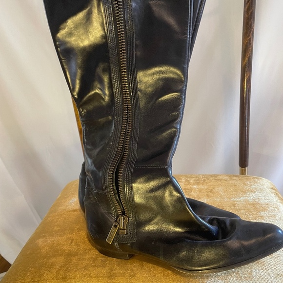 Michael Kors Leather Boots - Picture 1 of 8